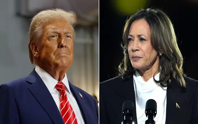 Cựu Tổng thống Mỹ Donald Trump mang đến sự u ám, trong khi Phó Tổng thống Kamala Harris mang lại sự lạc quan vào đêm bầu cử ở Mỹ.