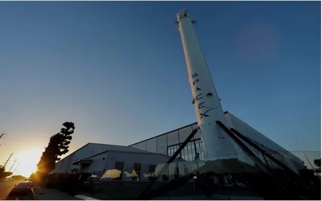 Trụ sở của SpaceX được hiển thị tại Hawthorne, California, Hoa Kỳ, vào ngày 19 tháng 9 năm 2018. Reuter